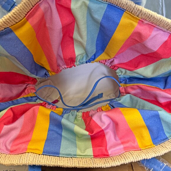 On 34th Isabellaa Straw Tote Bag - Picture 7 of 7